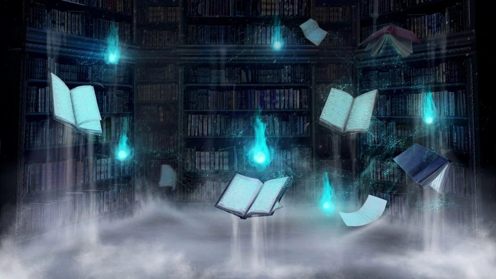 Сказочная книжка. Тайный мир текста. Волшебная книга. Библиотека фон. Спокойной ночи креативно.