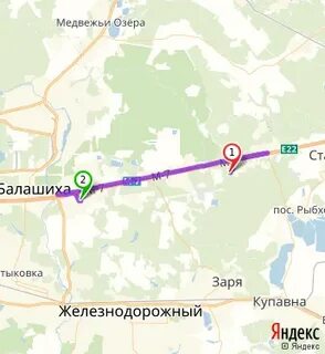 Купавна железнодорожная автобус