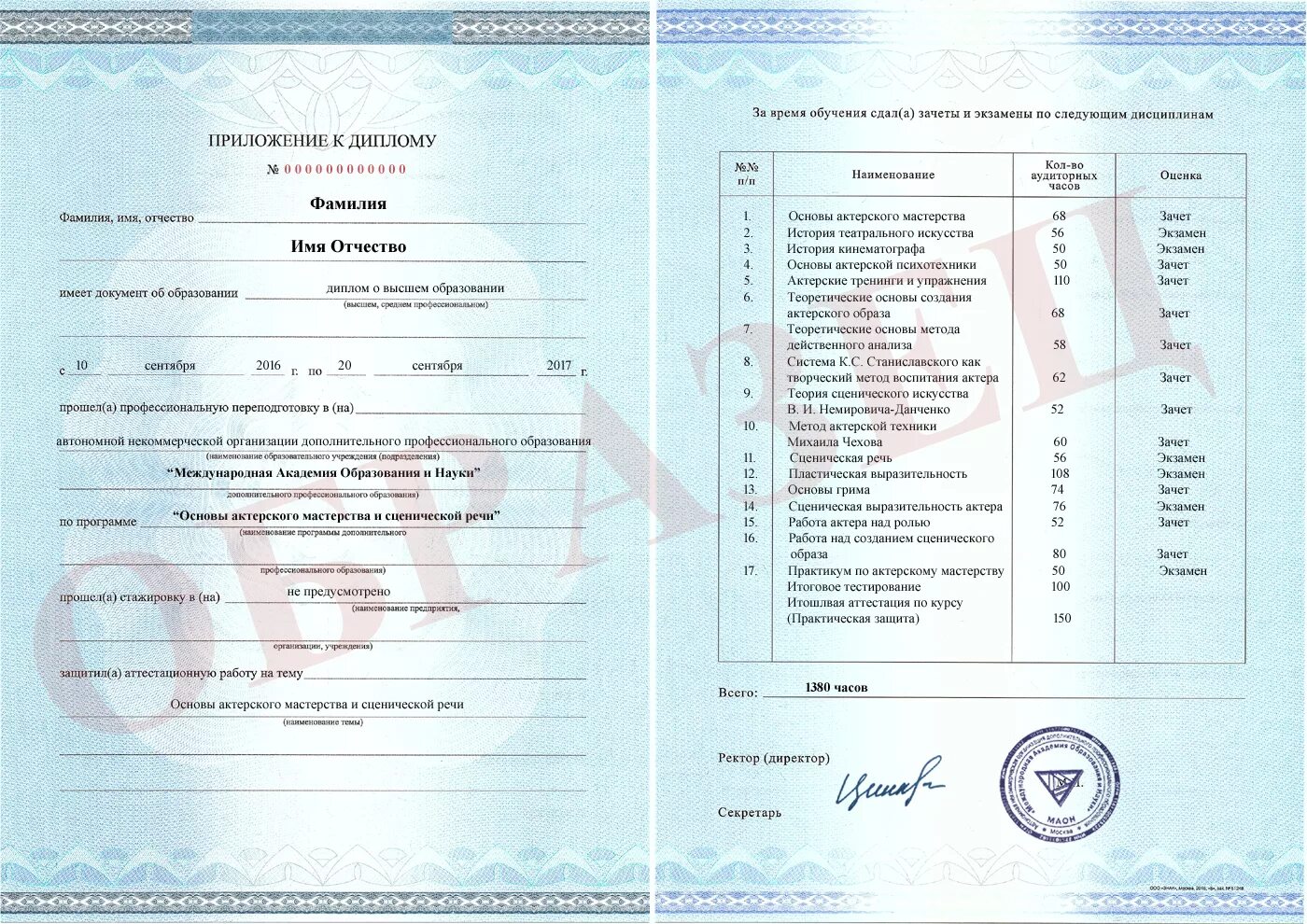 Сертификат рентгенология