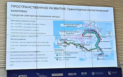 В Севастополе хотят построить наземное метро и канатную дорогу