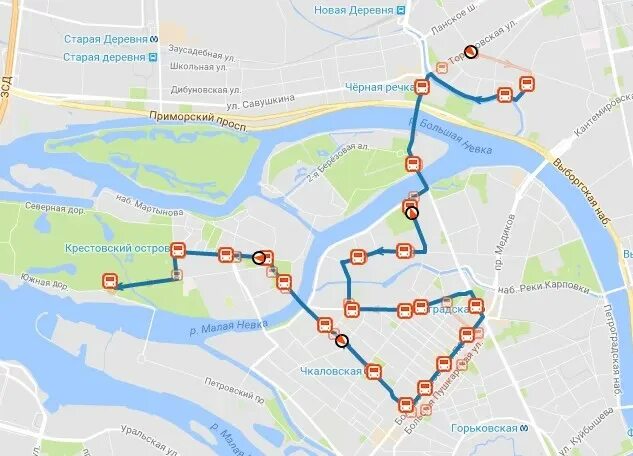 Построить маршрут общественным транспортом санкт петербург. Прогулочный маршрут Крестовский остров. Пеший маршрут Крестовский остров. Маршрут улиц от Крестовского острова до Динамо 3. Маршрут до Крестовского острова.