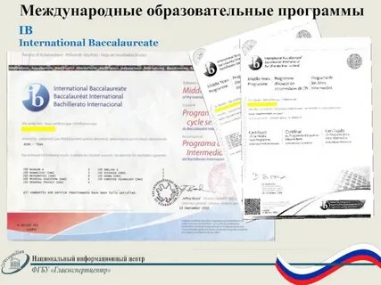Международное образование программы