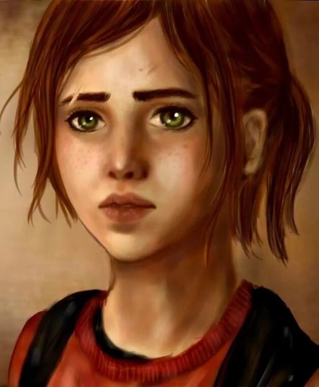 Last of us ellie 3d. Last of us ellie 3d