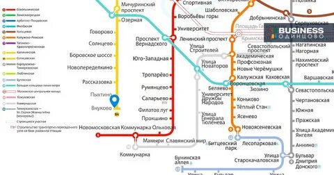 Желтая ветка станции