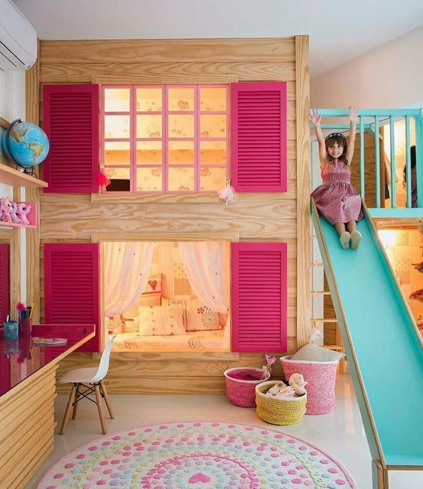 Что сделать девочке дома. Комната для детей. Комната для девочки. Красивая детская для девочки. Классные комнаты для девочек.