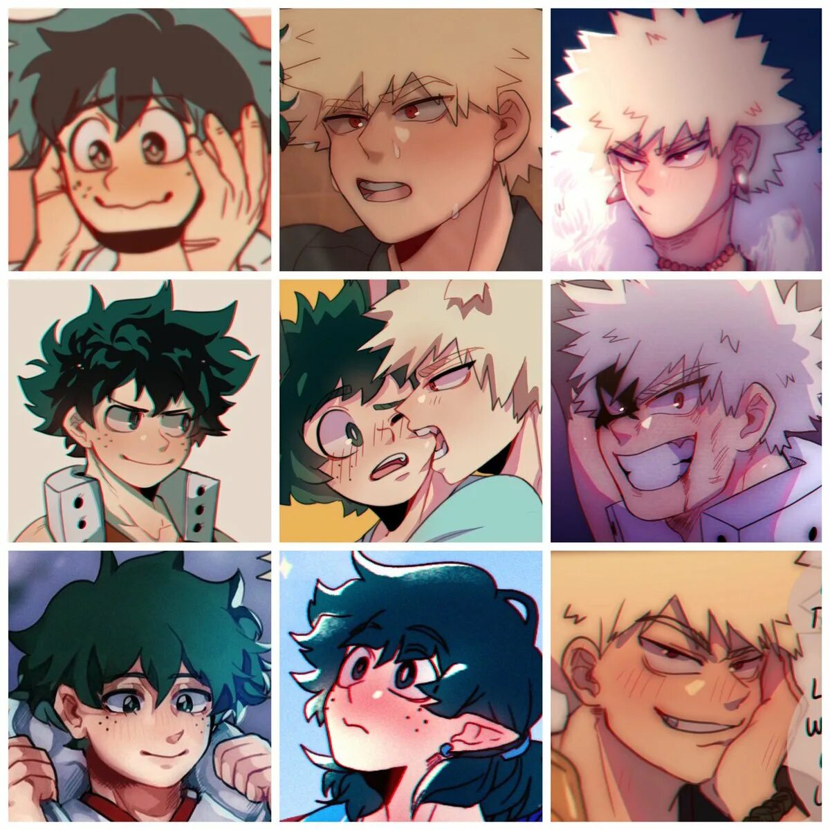 Only them. Bakudeku. Бакудеку Хендай. Фан комикс по бакудеку. Bakudeku BB ume комикс.