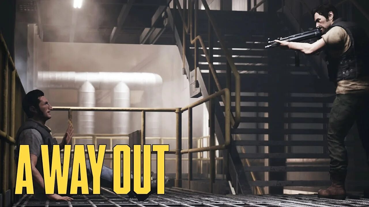 A way out финал. A way out конец. Игры кооператив 2 a way out. A way out платина. We are the way out