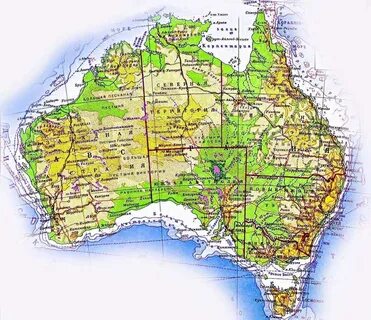 Города материка австралия