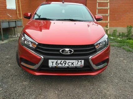 Бампер лады весты