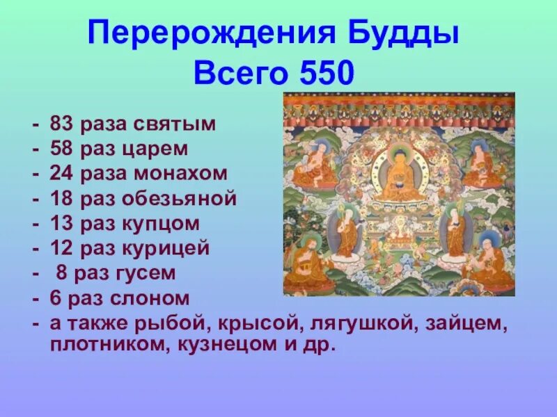 Сколько раз по преданиям перерождался. Перерождение в буддизме. Буддизм презентация. Перерождение Будды.