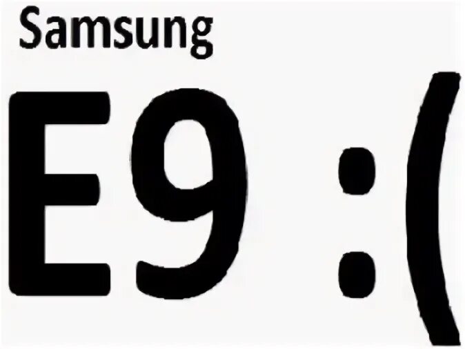 3е ошибка samsung