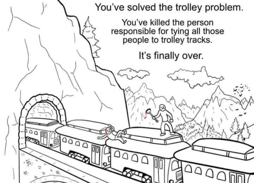 Trolley problem meme. Дилемма вагонетки Мем. Trolley Dilemma. Проблема вагонетки.