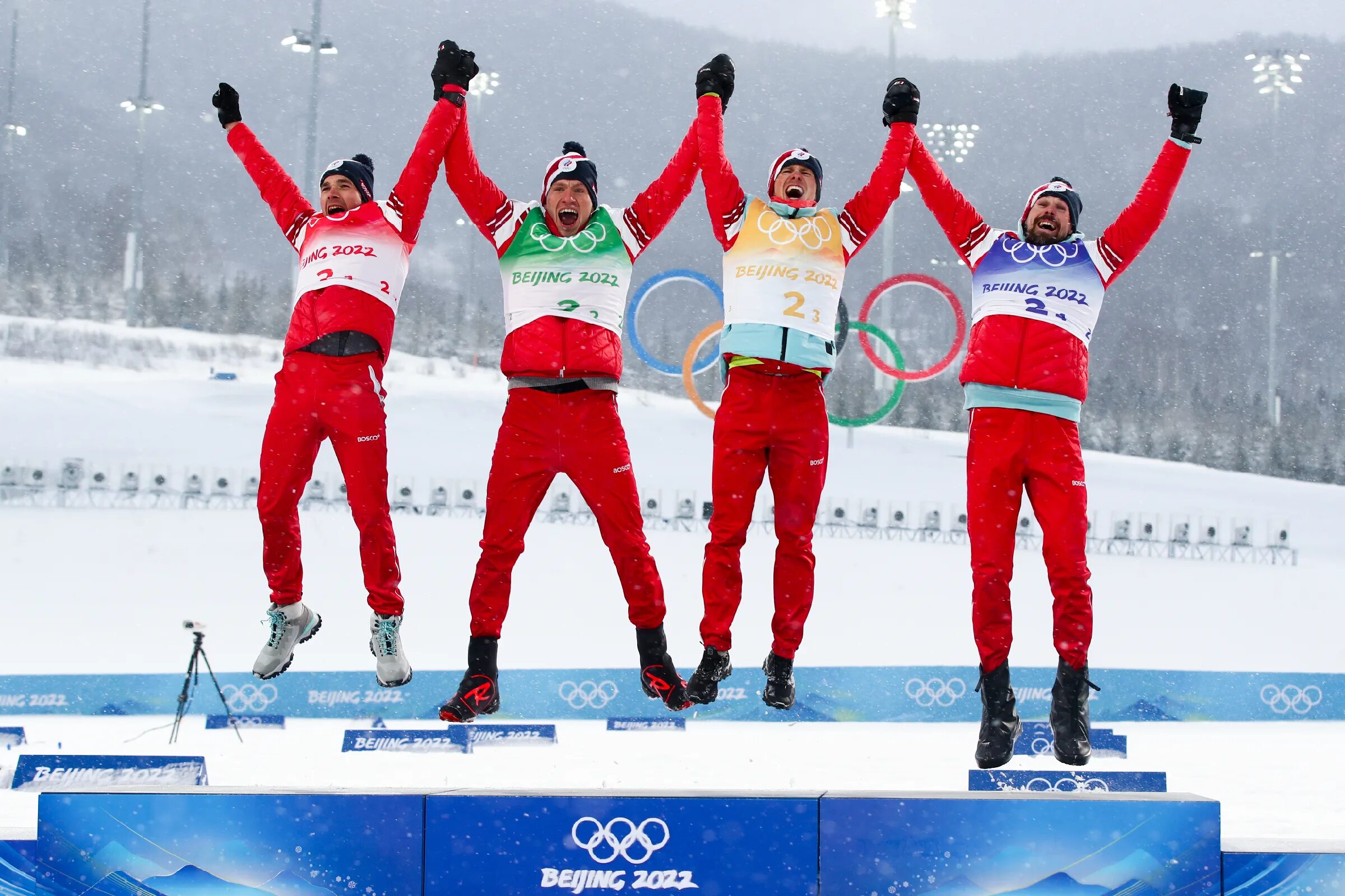 эстафеты лыжи пекин