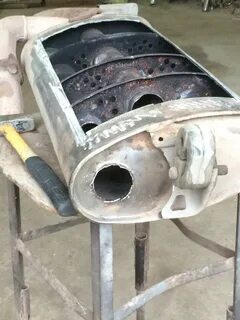Заварить резонатор