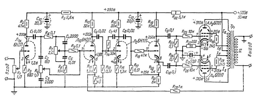 Унч 8. Усилитель на 6п1п 6н2п высококачественный усилитель. Ламповый усилитель 6п1п. Усилитель на лампах 6н2п и 6п1п. Предварительный ламповый усилитель на 6н2п схема.