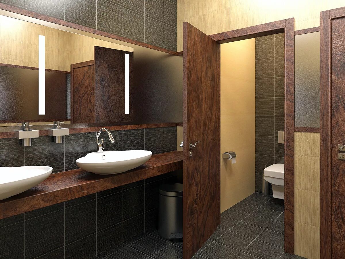 Интерьер санузла. Ванная комната визуализация. Как выглядит санузел. Дизайн большого туалета. Визуализация туалета.