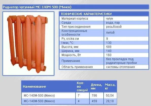 Сколько весит батарея отопления. Вес 1 секции чугунного радиатора МС 140 на 500. Батарея чугунная МС 140-500 характеристики. Вес чугунных радиаторов МС-140. Вес 1 ребра чугунного радиатора МС-140.