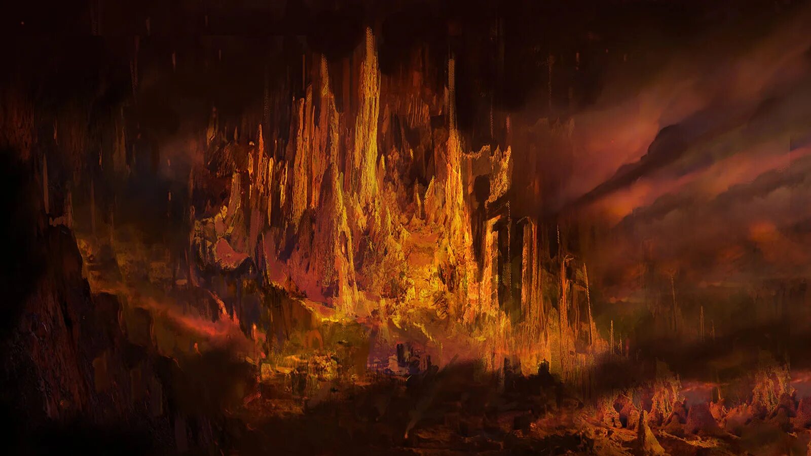 Ахерон демон. Баатор. Баатор. Город в аду. Авернус баатор.