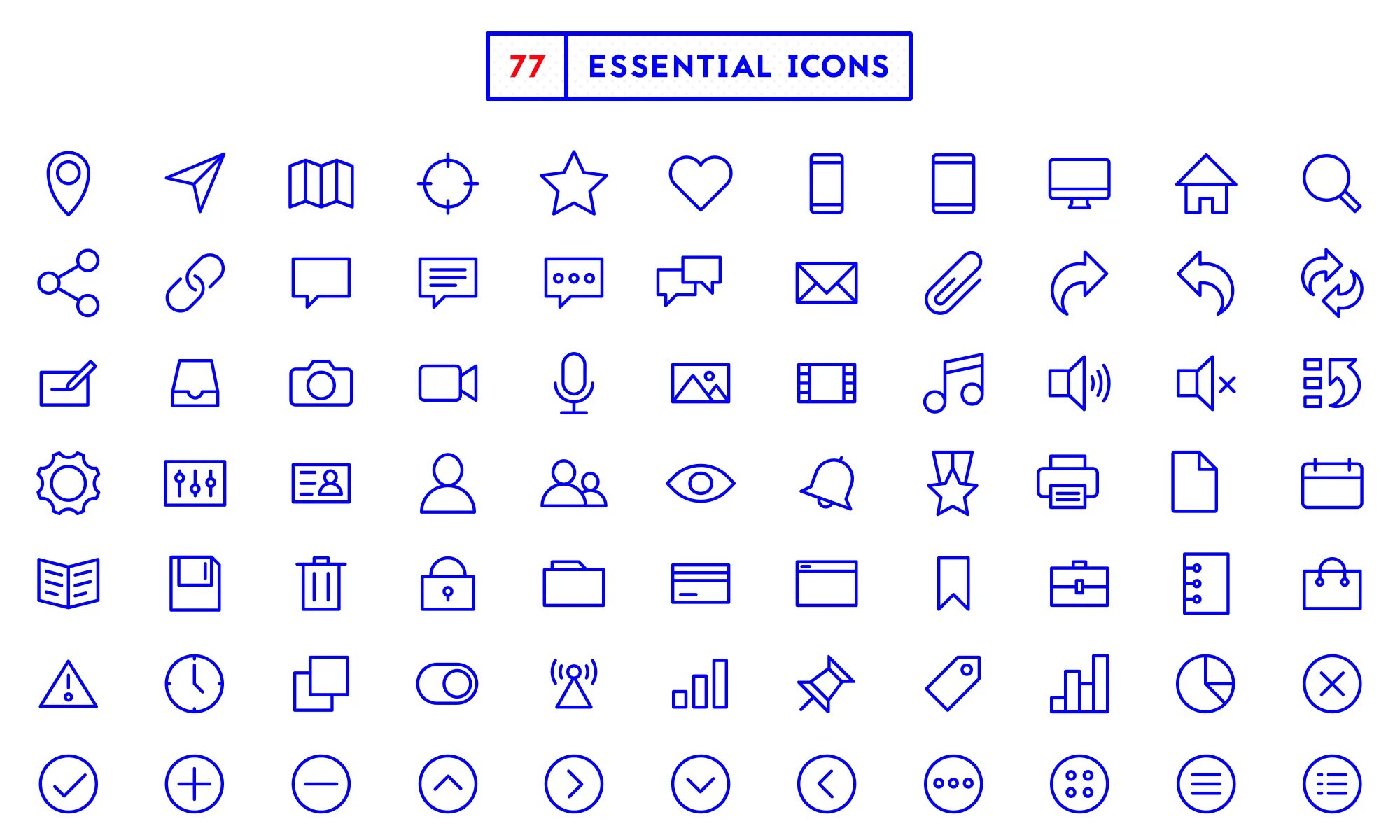 Icon collection. Векторные значки. Иконки для сайта. Современные иконки. Стильные иконки для сайта.