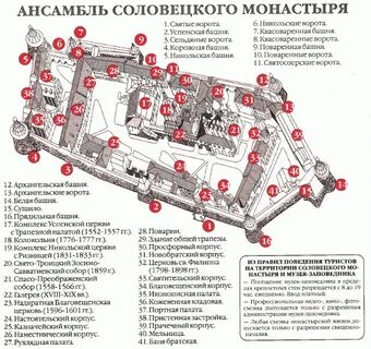 План монастыря