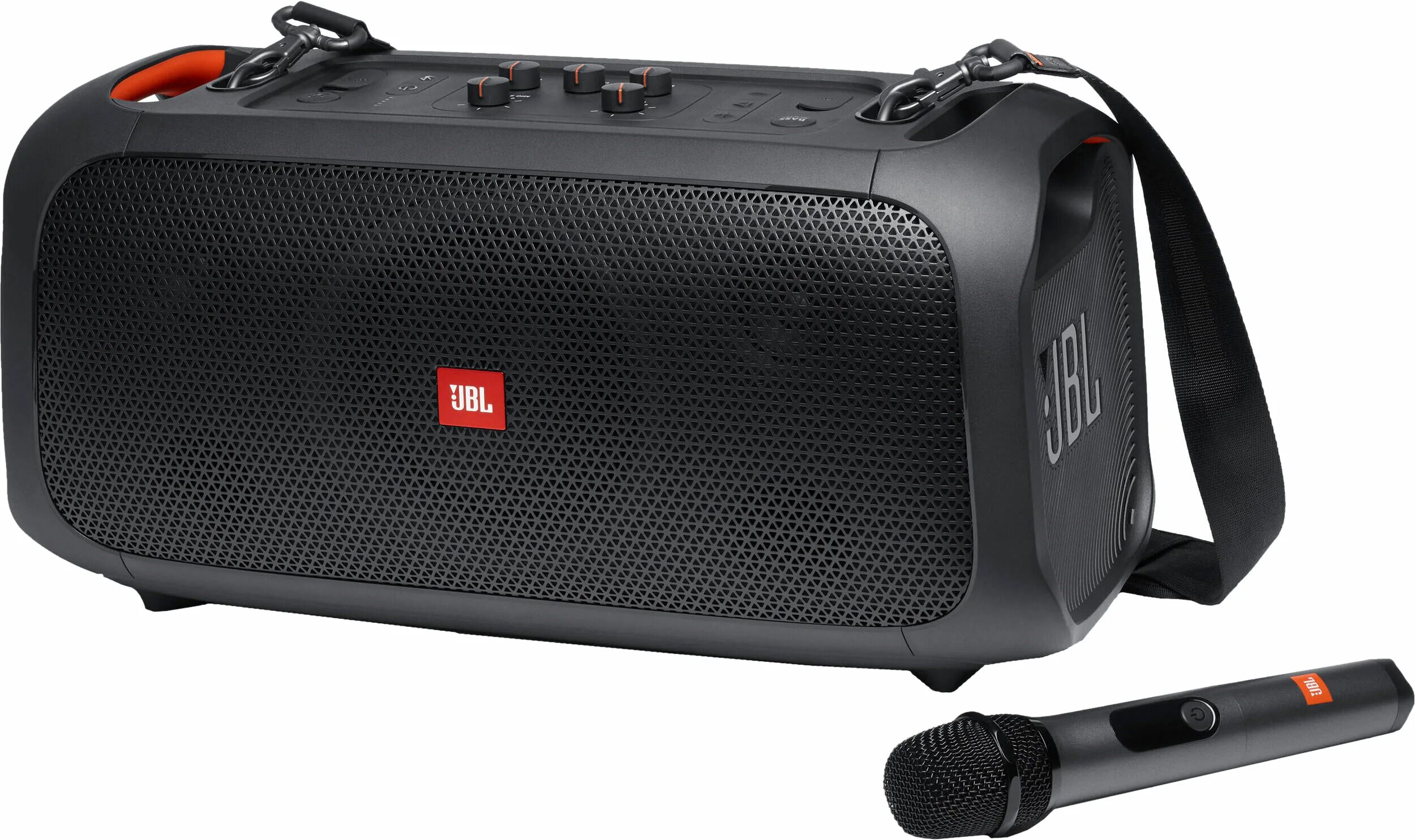 Портативная акустики JBL PARTYBOX on-the-go. Портативная акустика JBL PARTYBOX 300. Портативная акустика JBL PARTYBOX 100. Портативная акустика JBL PARTYBOX on-the-go, 100 Вт, черный.