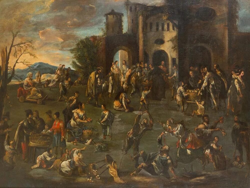 Картины 1725. Живопись 1700. Аллегория торговли. Осада риги 1710. Взятие нарвы петром 1.