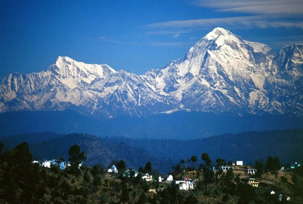 Непал Гималаи. Высокогорье Гималаев. Южная Азия Гималаи. Himalaya / Гималаи. Склоны гималаев