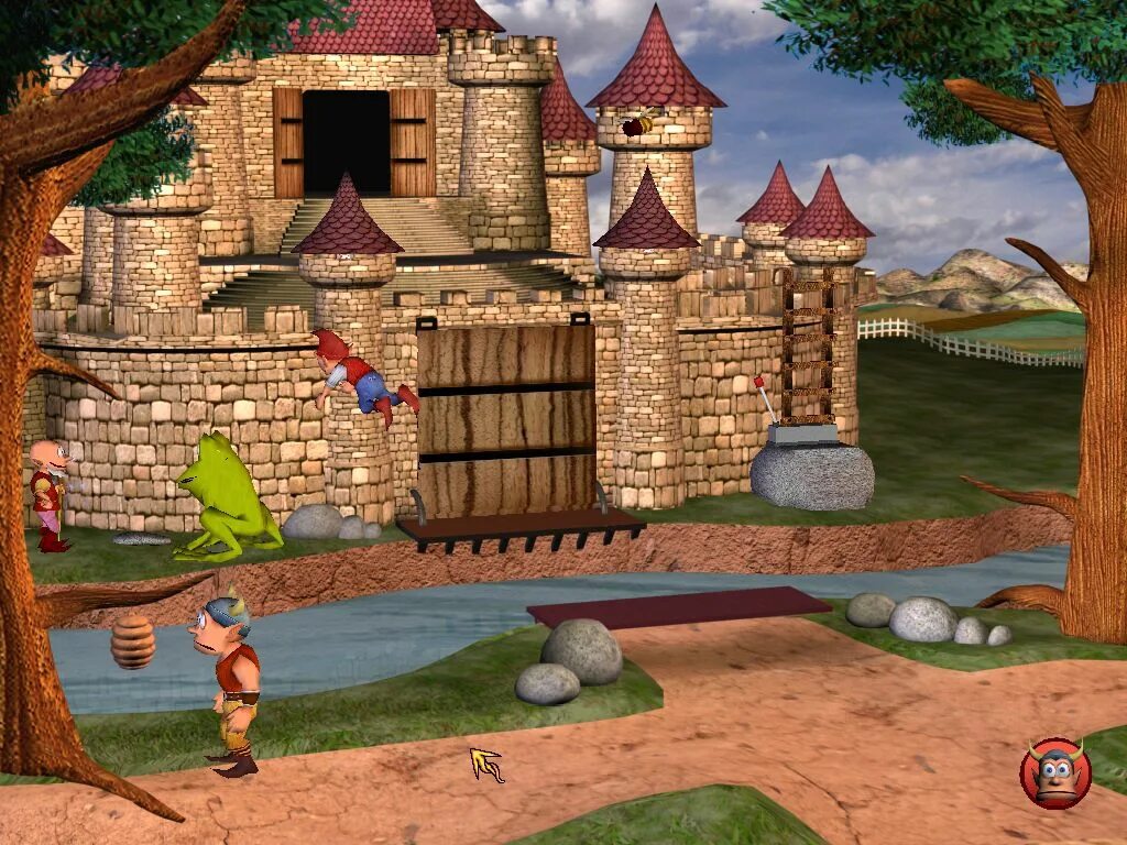 Гоблин игра. Gobliiins 4. gobliiins игра. гоблины 4 квест. игра гоблины 5.