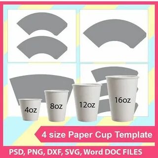 Новые шаблоны cup cut