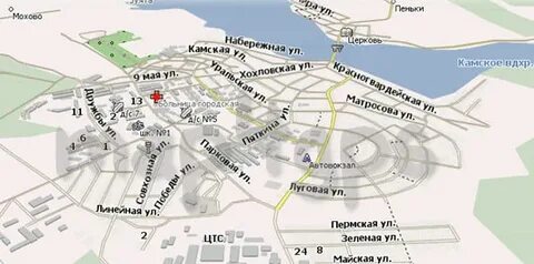 Полазна пермский край на карте