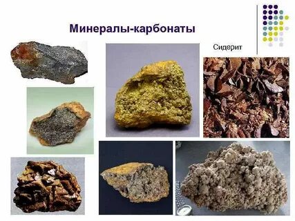 Группа карбонатов