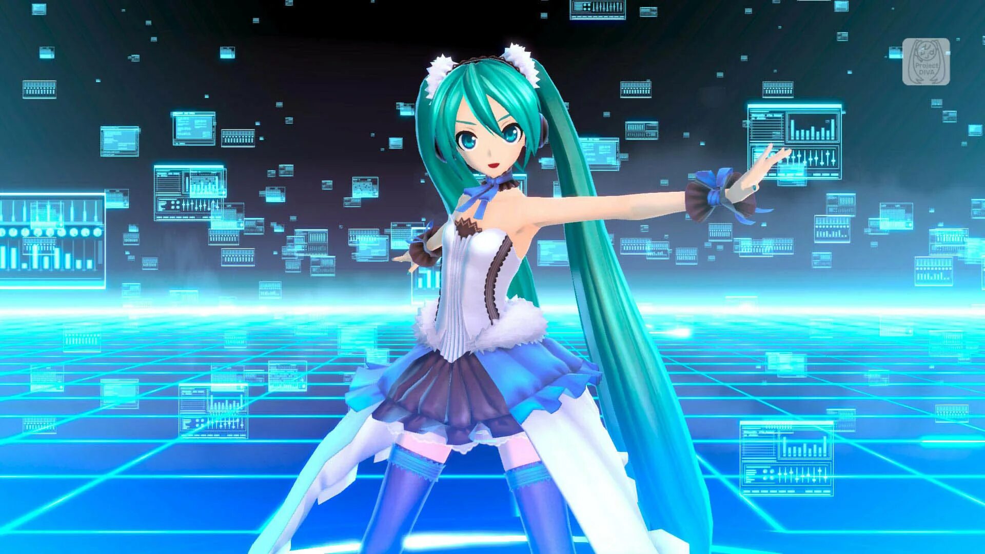 Hatsune miku project diva. Хатсуне мику проект дива. hatsune miku project diva f 2. хацунэ мику: проект diva.