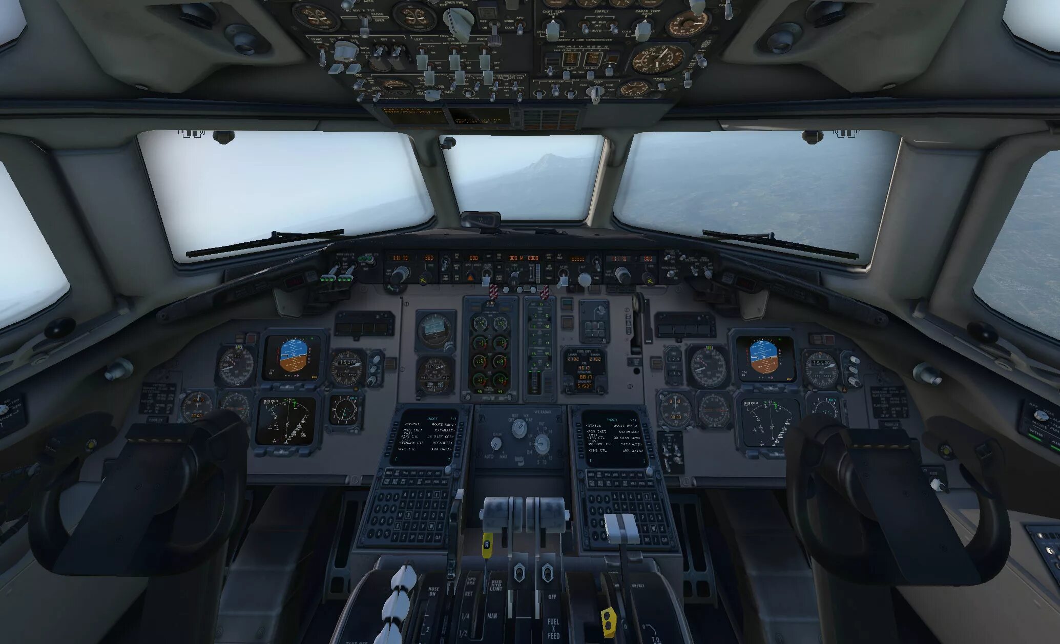 X plane 11. MD-80 Cockpit. MD 80 X plane 11. MD 80 кабина.