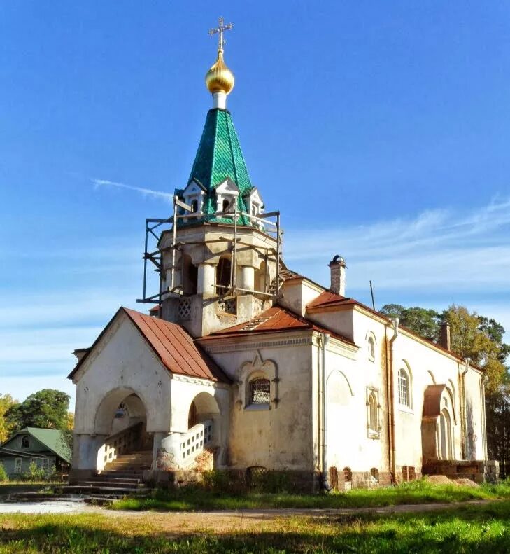 Ломоносовский район п. Церковь Николая Чудотворца (Лебяжье). Храм Николая Чудотворца в Ленинградской области Лебяжье. Поселок Лебяжье храм Николая Чудотворца. Храм в Лебяжье Ломоносовский район.