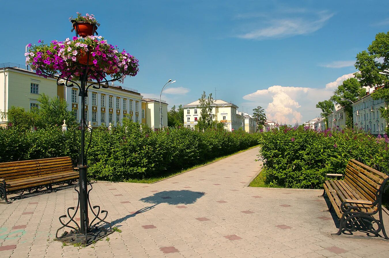 Ангарск летом