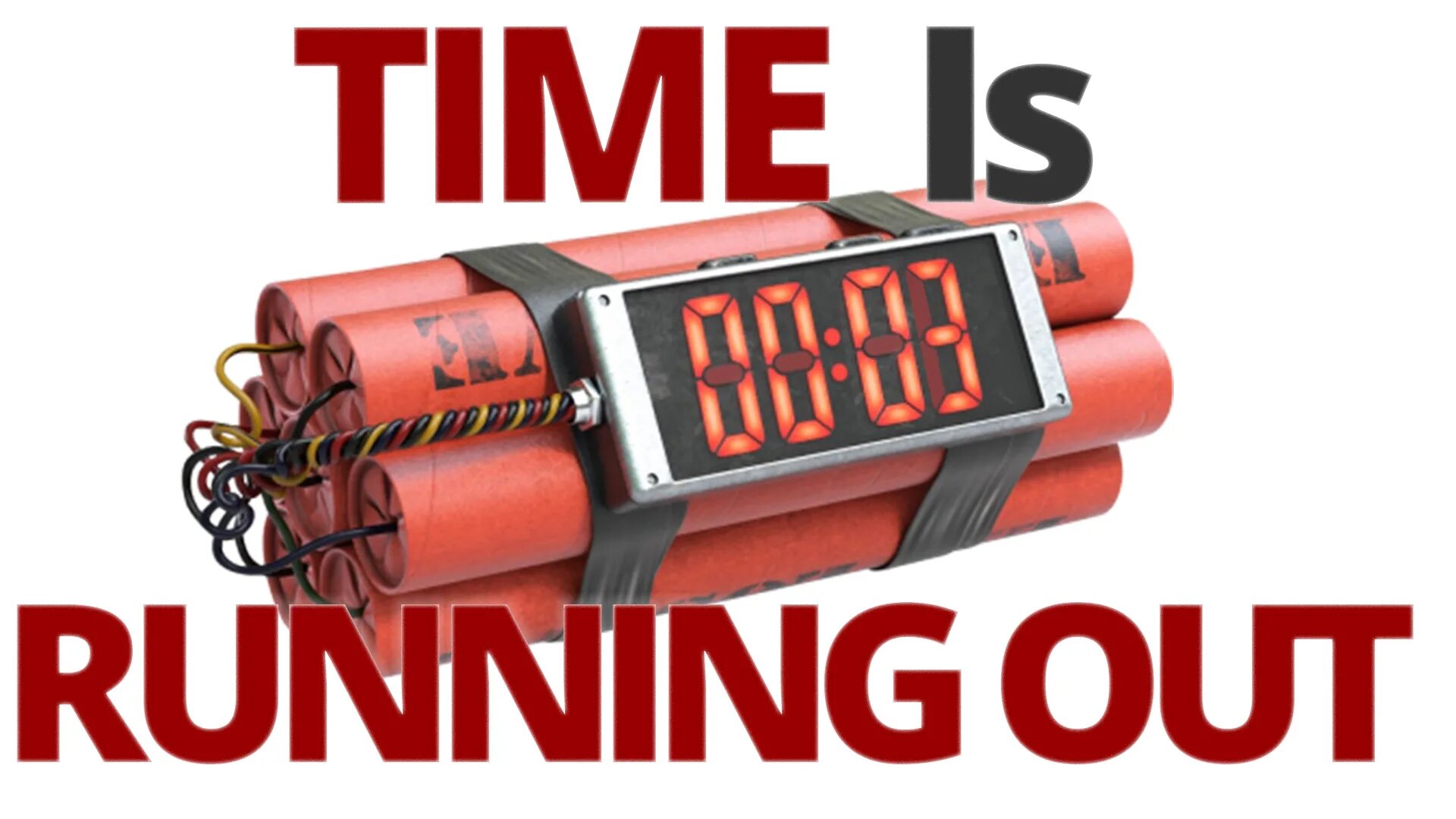 Run time 9. Time is out. Time is Running. Running out. Time Run.