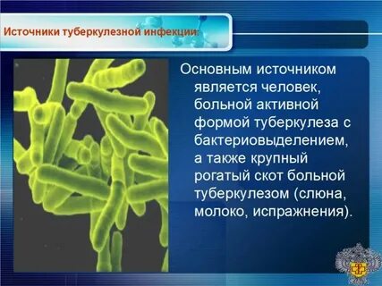 Распространение туберкулезной инфекции