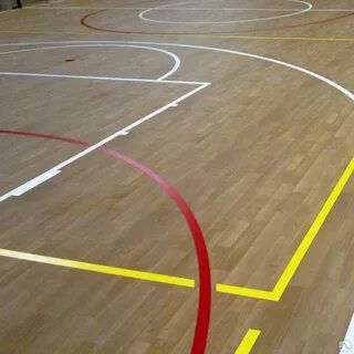 Разметка спортивных покрытий