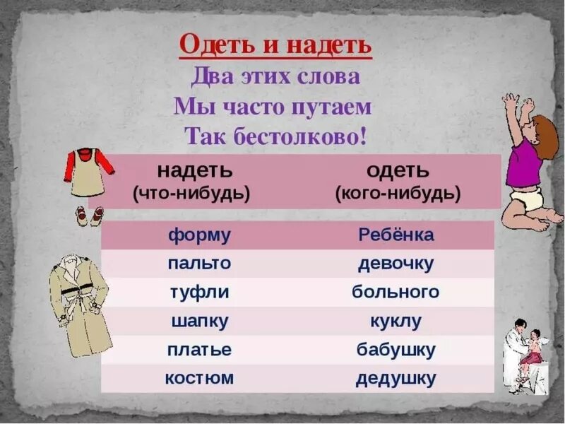 Писать надел