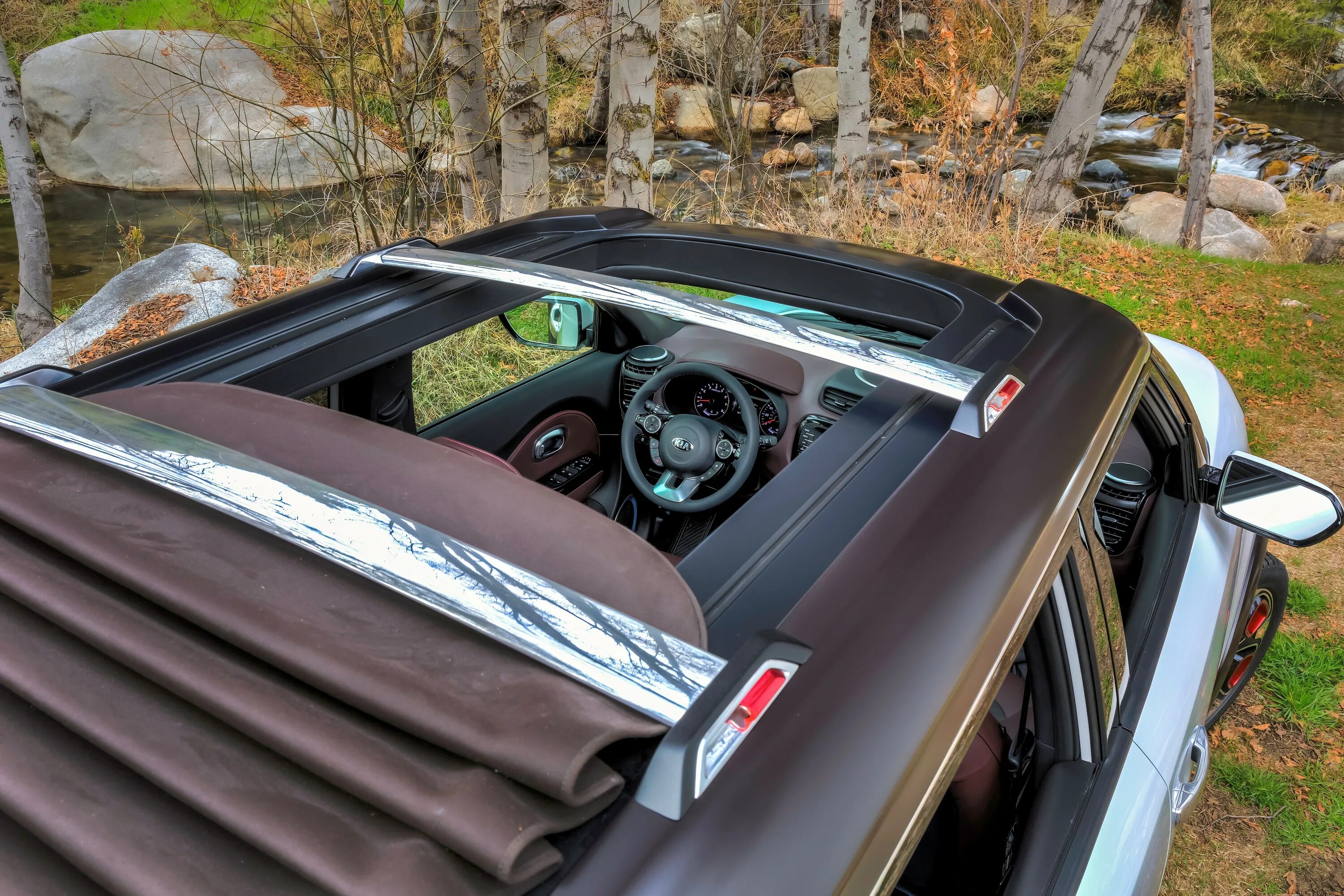 Мягкая крыша авто