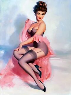 Pin-up художника-иллюстратора Bill Medcalf 