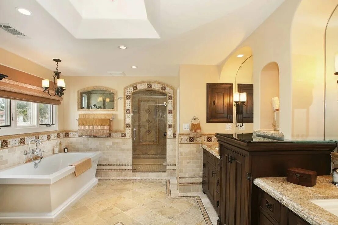 Ванная комната в испанском стиле. Ванная комната в средиземноморском стиле. Ванна испания. Ванная в марокканском стиле. Плитка mainzu 15*15.