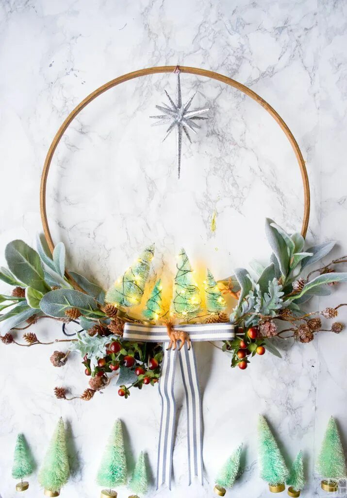 Giant Christmas Wreath Christmas wreaths diy, Large christmas wreath, Giant chri
