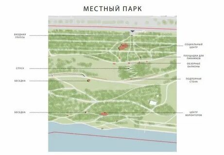 План парка швейцария нижний