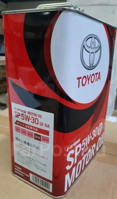 Масло моторное 5w30 gf 6a. Toyota 5w-30 SN gf-5. Toyota Motor Oil SN gf-5 5w-30. Тойота 5w30 gf-6 4л. Toyota 5w30 c2.