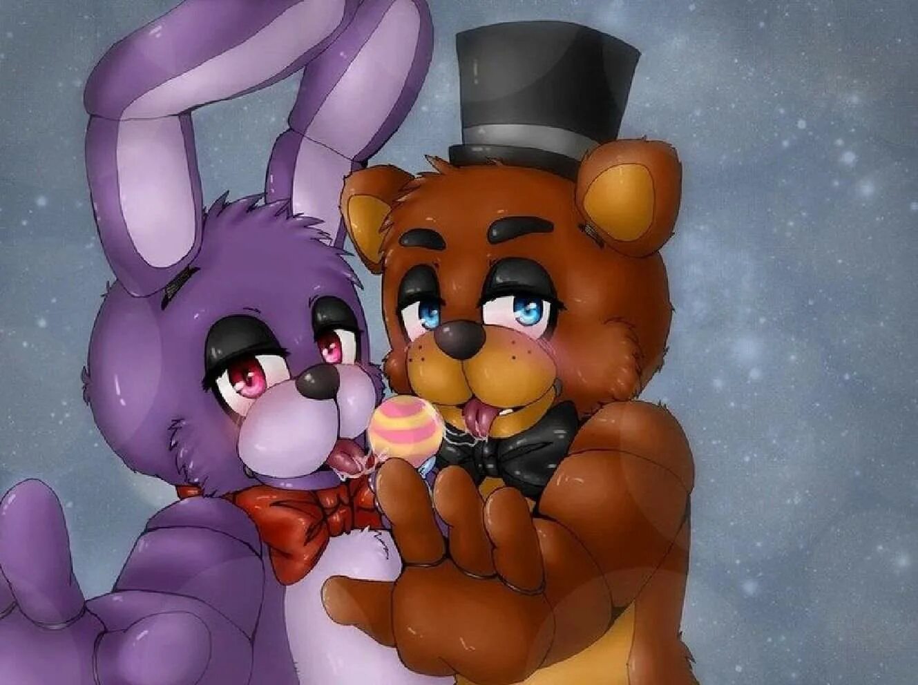 Кеша фнаф. Fronnie Бонни. Fronnie ФНАФ Бонни. ФНАФ Бонни и Фредди. Fronnie FNAF любовь.