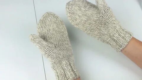 Сколько петель набирать на женские варежки спицами