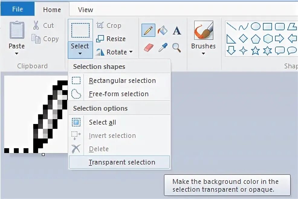 Как сделать в поинте прозрачную картинку. Paint transparent selection. как сделать прозрачное выделение в paint 3d.