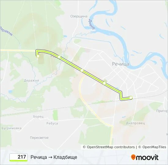 Остановка бажова. 217 Автобус маршрут. Маршрут автобуса в Речице. Маршруты до Речицы. Автобус 217 маршрут остановки и расписание.