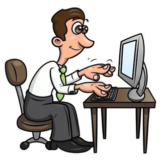 Люди которые работают на компьютере